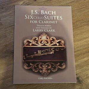 J.S. Bach Six Cello Suites for Clarinet